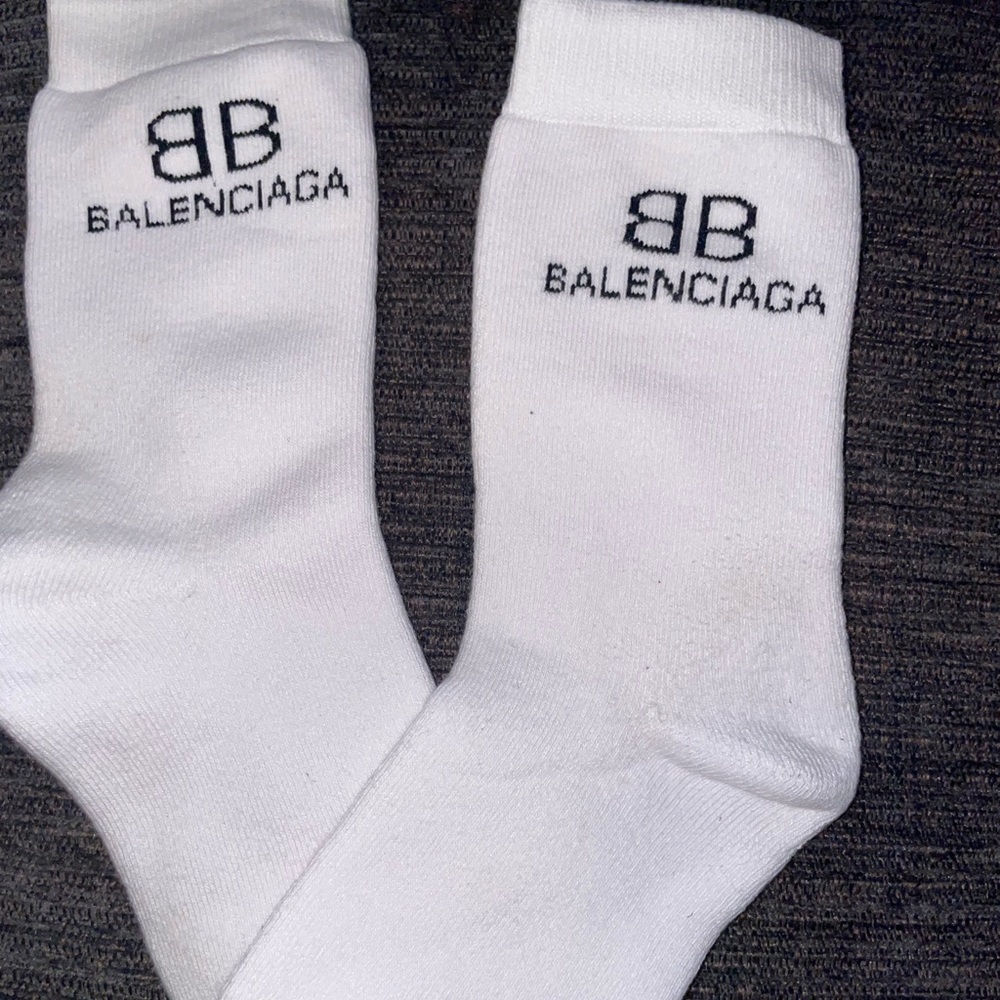 Balenciaga white socks